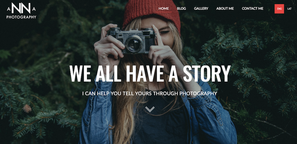 Website by Anna Photography built with Mozello